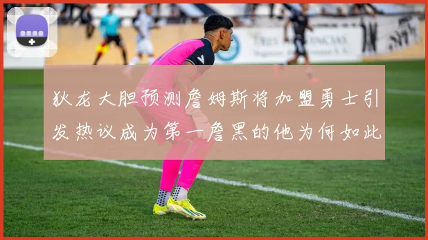 狄龙大胆预测詹姆斯将加盟勇士引发热议成为第一詹黑的他为何如此看好